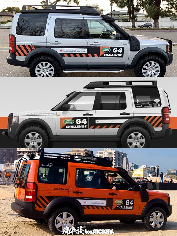 Автомобильные наклейки для Land Rover Discovery 3 LR3 для Discovery 4 LR4 2004-2016, аксессуары с рисунком талии, декоративные цветные полосы
Автомобильные наклейки для Land Rover Discovery 3 LR3 для Discovery 4 LR4 2004-2016, аксессуары с рисунком талии, декоративные цветные полосы