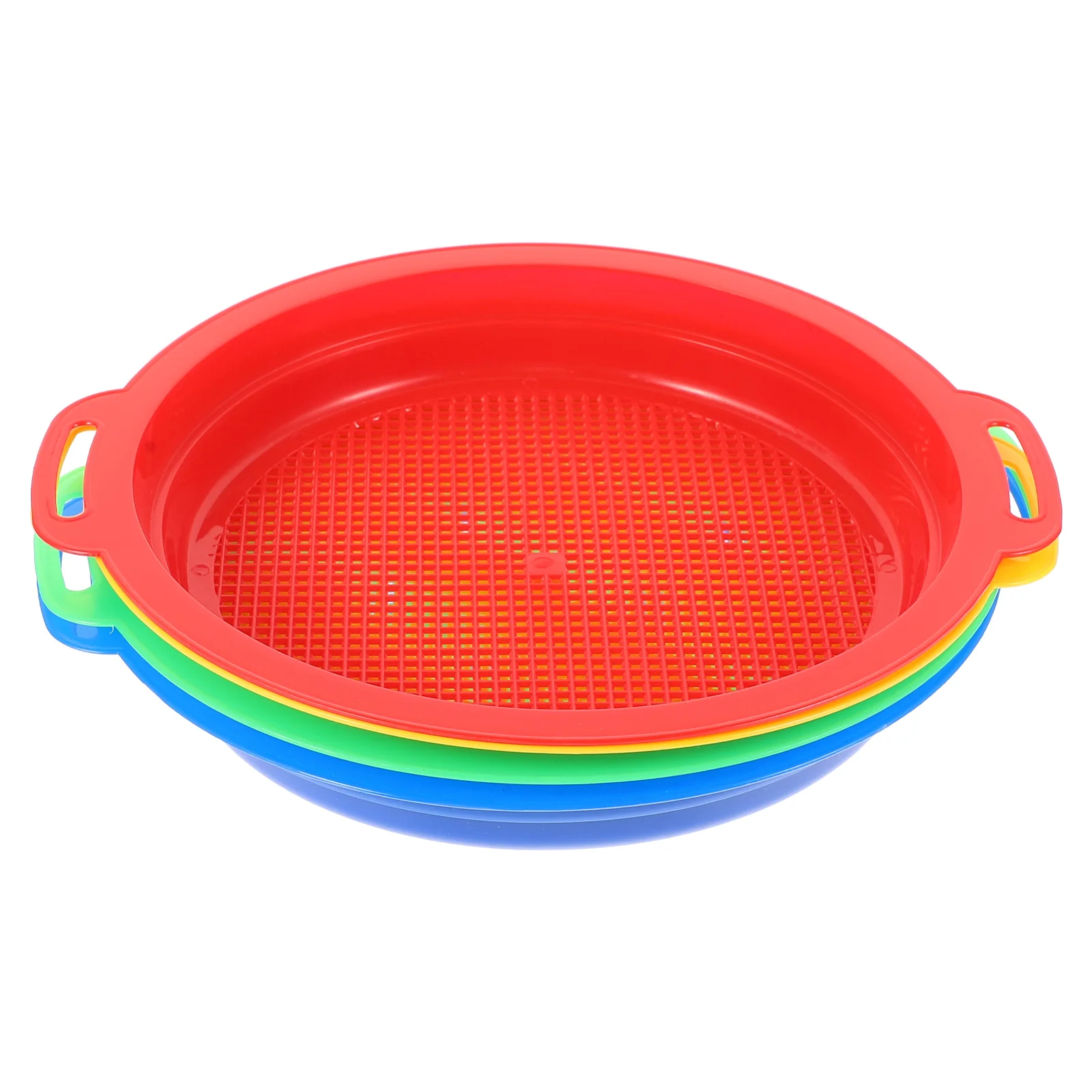 4 Pcs Mesh Sand Sieve Convenient Garden Tools Stone Riddle Soil Beach Environmentally Friendly Planting Filter Pp
4 Pcs Mesh Sand Sieve Convenient Garden Tools Stone Riddle Soil Beach Environmentally Friendly Planting Filter Pp