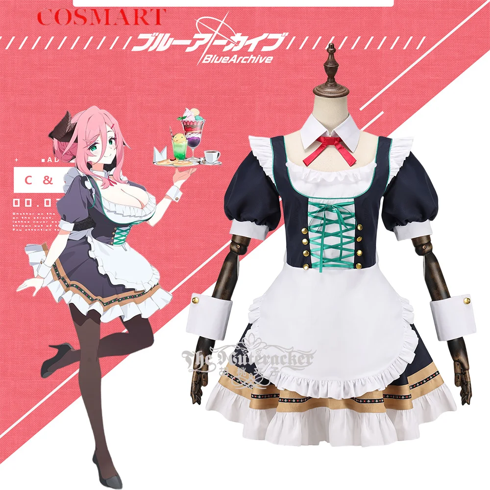 COSMART Blue Archive Ushimaki Juri Maid Outfit Cosplay Costume Cos Game Anime Party Uniform Hallowen Play Role Clothes Clothing
COSMART Blue Archive Ushimaki Juri Maid Outfit Cosplay Costume Cos Game Anime Party Uniform Hallowen Play Role Clothes Clothing