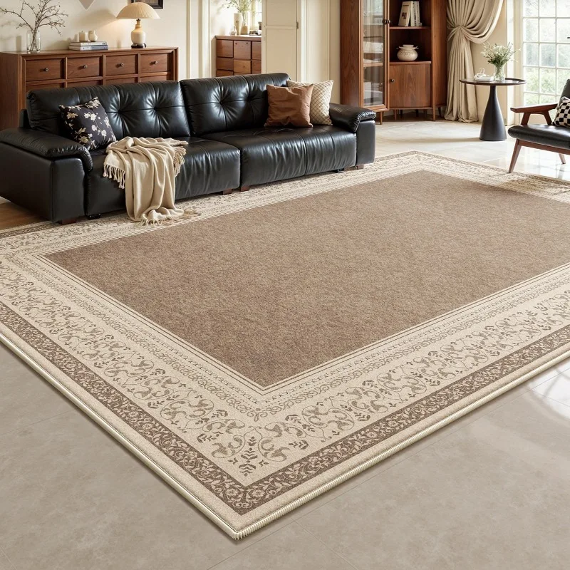 Green French Retro Living Room Carpet Large Area Sofa Rugoldable Machine Washable Bedroom Bedside Non-slip Soft Floor Mat Tapis
Green French Retro Living Room Carpet Large Area Sofa Rugoldable Machine Washable Bedroom Bedside Non-slip Soft Floor Mat Tapis