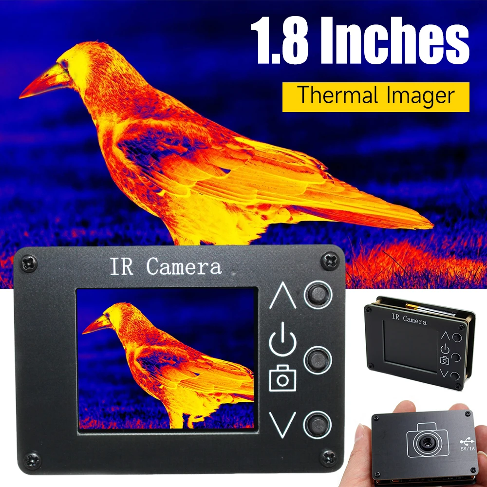 Infrared Temperature Sensor Digital Thermal Imaging Camera 1.8 Inch 160*120 Pixel Portable for Household/industrial Use
Infrared Temperature Sensor Digital Thermal Imaging Camera 1.8 Inch 160*120 Pixel Portable for Household/industrial Use