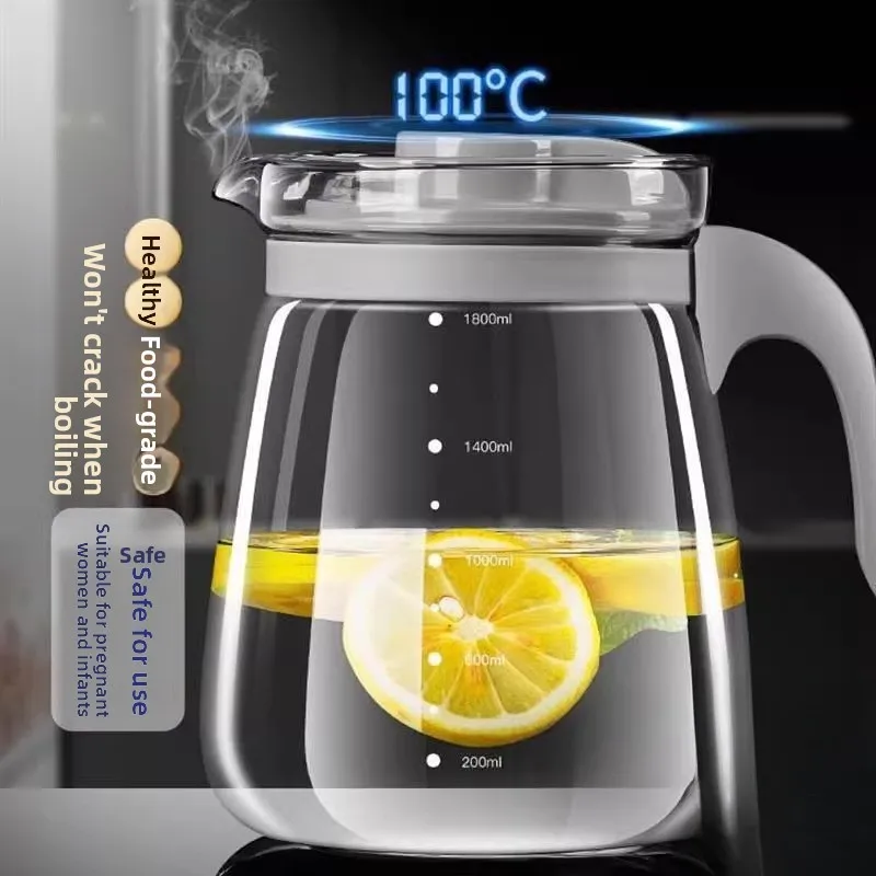 Large Capacity Thickened Heat Resistant Glass Cold Water Pot for Tea Brewing High Temperature Resistant Home Use Cold Brew Pot
Large Capacity Thickened Heat Resistant Glass Cold Water Pot for Tea Brewing High Temperature Resistant Home Use Cold Brew Pot