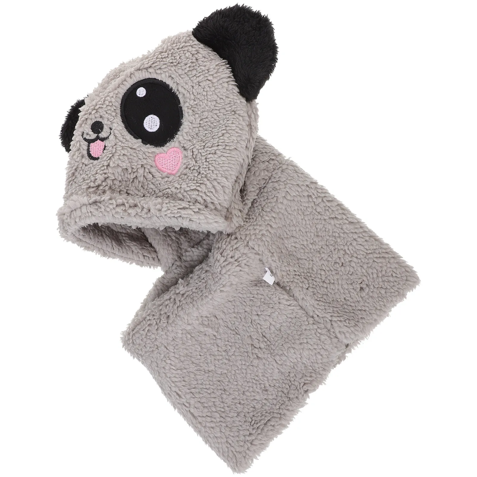 Hooded Scarf Winter Warm Neck Warmer with Adorable Cartoon Animal Ears Hooded Hat Scarf for Outdoor Use
Hooded Scarf Winter Warm Neck Warmer with Adorable Cartoon Animal Ears Hooded Hat Scarf for Outdoor Use