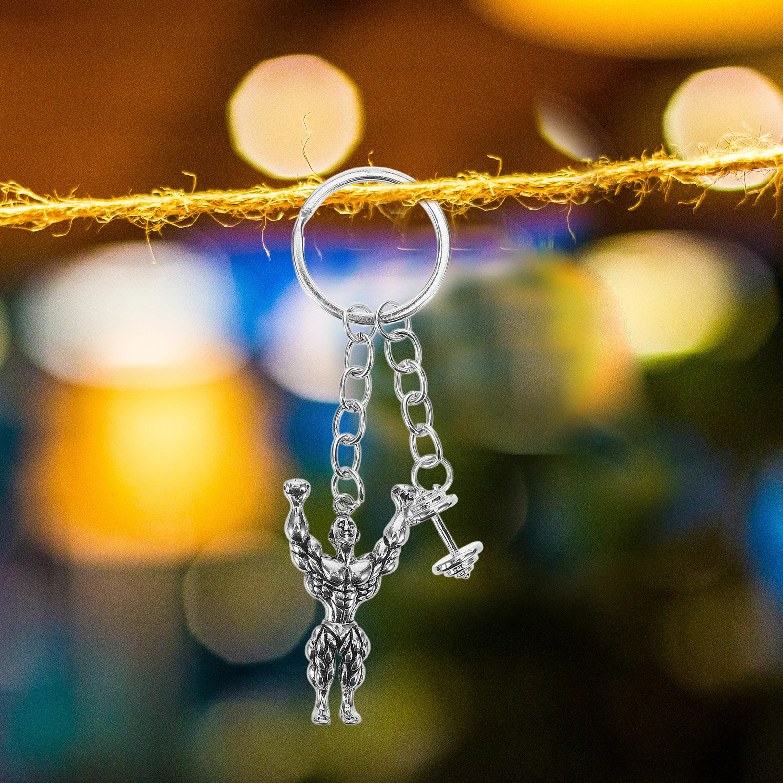 Luxury Fitness Keychain Alloy Weightlifting Gym Sports Key Sports Key Chain Ring Gifts for Men Women Chain Pendant
Luxury Fitness Keychain Alloy Weightlifting Gym Sports Key Sports Key Chain Ring Gifts for Men Women Chain Pendant