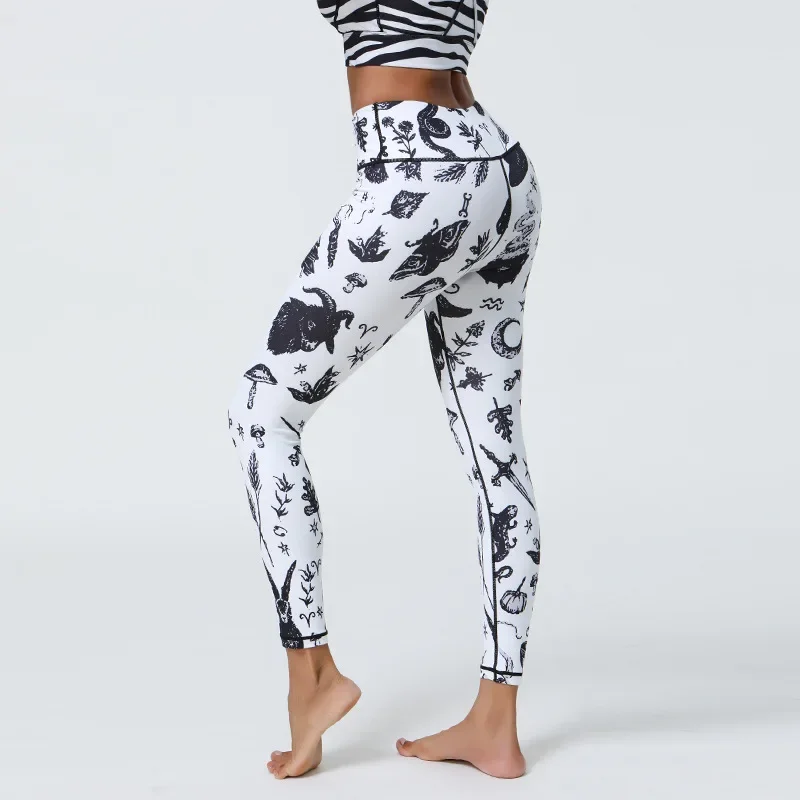 New yoga pants summer thin female printed high-waisted elastic sports fitness pants
New yoga pants summer thin female printed high-waisted elastic sports fitness pants