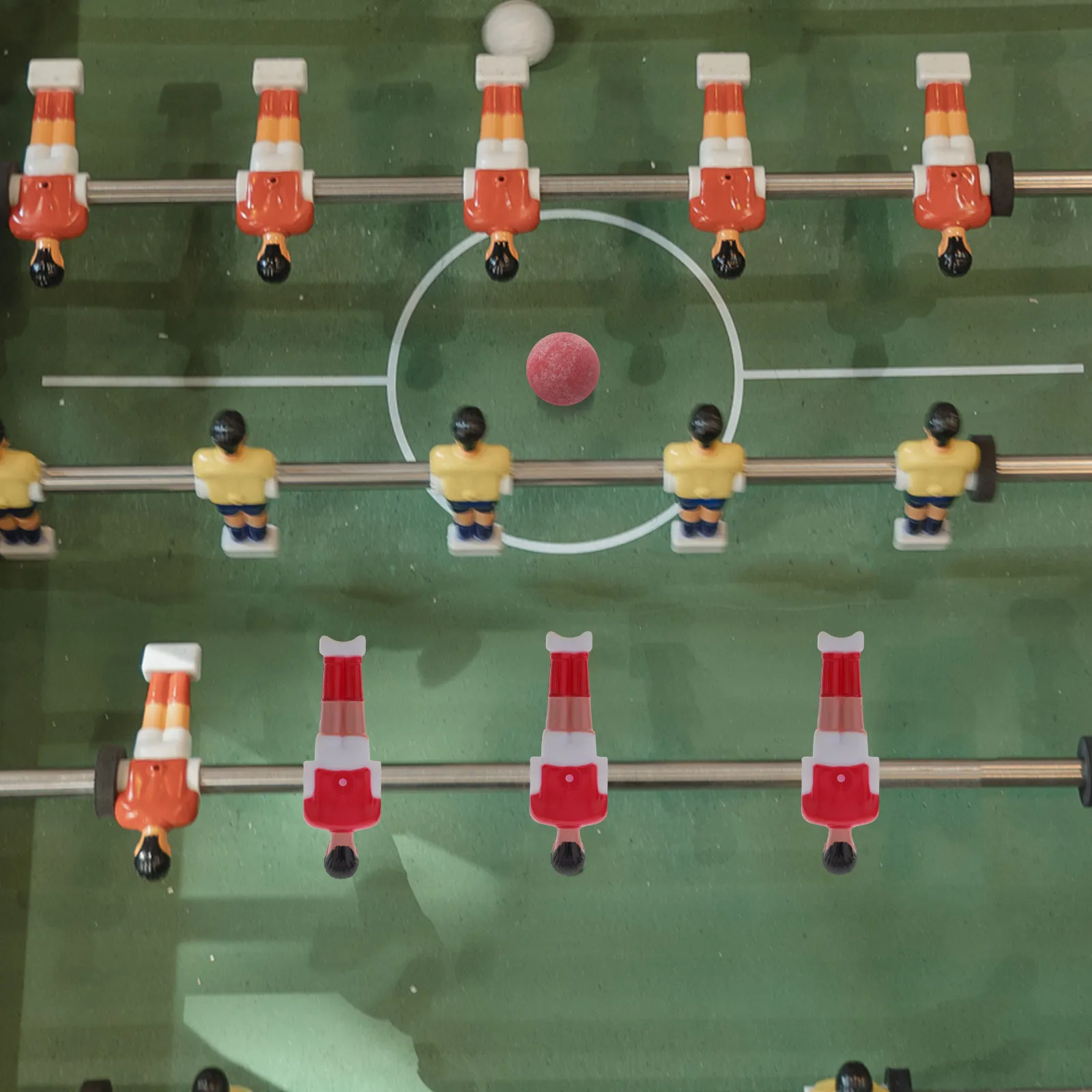 10Pcs Mini Foosball Soccer Player Figures Resin Table Soccer Men Replacement Parts for Foosball Table Accessories
10Pcs Mini Foosball Soccer Player Figures Resin Table Soccer Men Replacement Parts for Foosball Table Accessories