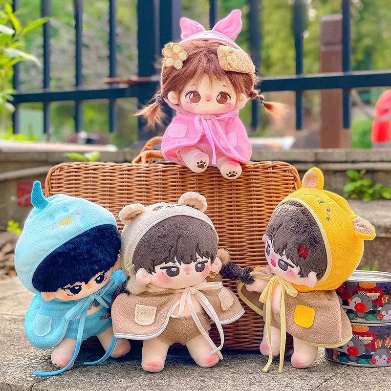Dolls Accessories Cotton Doll Clothes 20cm Air Conditioning Cloak Kawaii Exquisite Dress Up Beautiful Brithday Gift for Friend
Dolls Accessories Cotton Doll Clothes 20cm Air Conditioning Cloak Kawaii Exquisite Dress Up Beautiful Brithday Gift for Friend