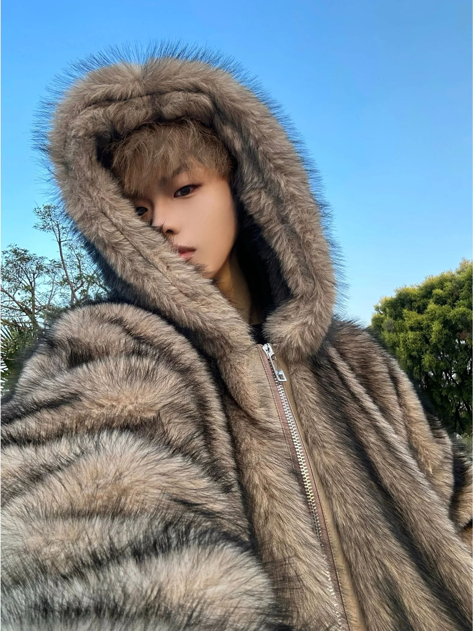 Мужская зимняя теплая повседневная куртка Cleanfit Northeast с воротником из утолщенного меха ягненка, свободного кроя, на подкладке из полиэстера, до -40 градусов
Мужская зимняя теплая повседневная куртка Cleanfit Northeast с воротником из утолщенного меха ягненка, свободного кроя, на подкладке из полиэстера, до -40 градусов