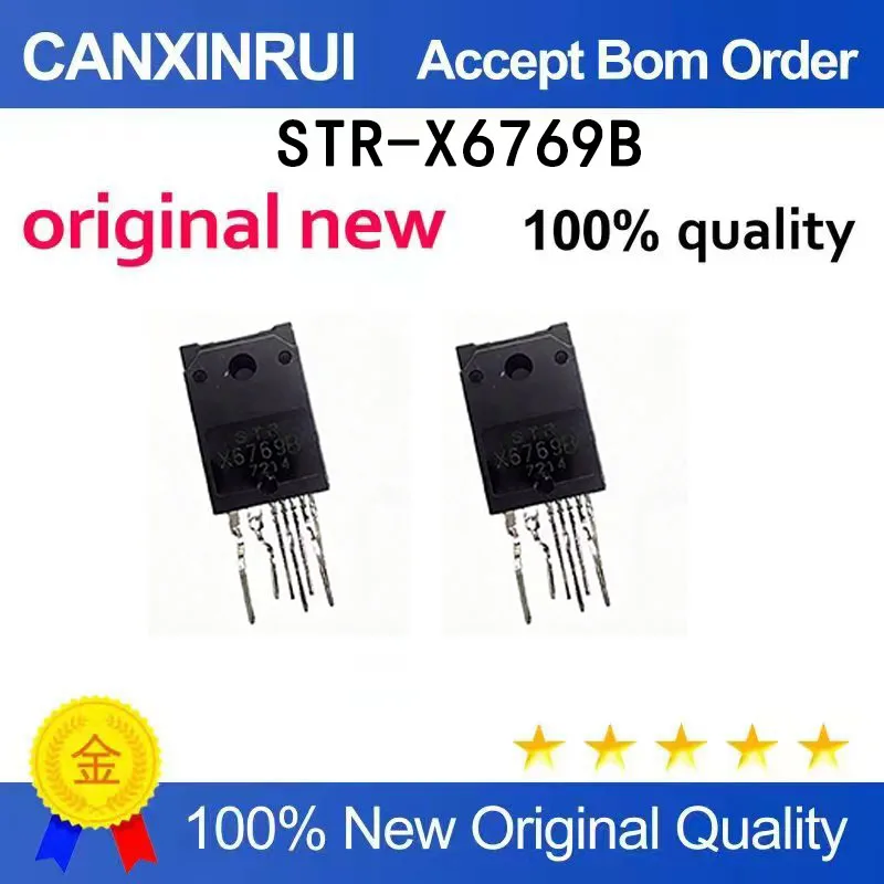 (5-100 pieces)New STR-X6769B X6769B TO3P-7 LCD power module chip IC
(5-100 pieces)New STR-X6769B X6769B TO3P-7 LCD power module chip IC