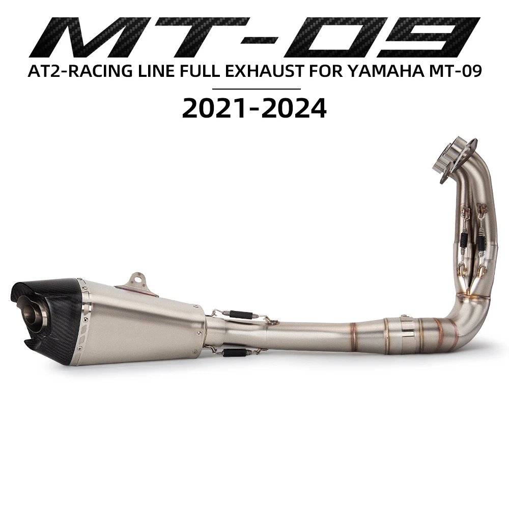 Для Yamaha MT09 FZ09 XSR900 Tracer 9 GT 2021-2025 выхлопная система мотоцикла модифицированный аварийный коллектор AT2 глушитель с DB Killer
Для Yamaha MT09 FZ09 XSR900 Tracer 9 GT 2021-2025 выхлопная система мотоцикла модифицированный аварийный коллектор AT2 глушитель с DB Killer