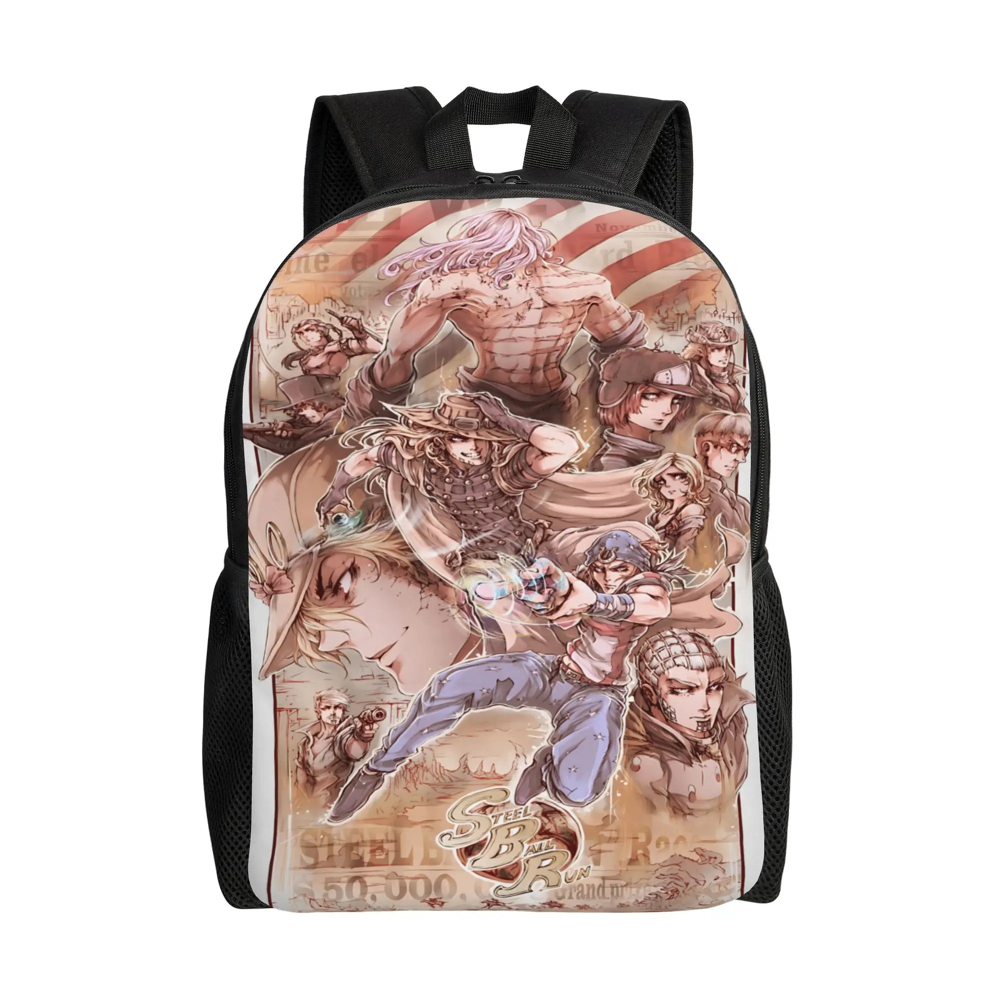 ita bag JOJO STEEL BALL RUN Daypack funko pop mochila Super Quality For Work Office Sturdy Shoulder Rucksack
ita bag JOJO STEEL BALL RUN Daypack funko pop mochila Super Quality For Work Office Sturdy Shoulder Rucksack