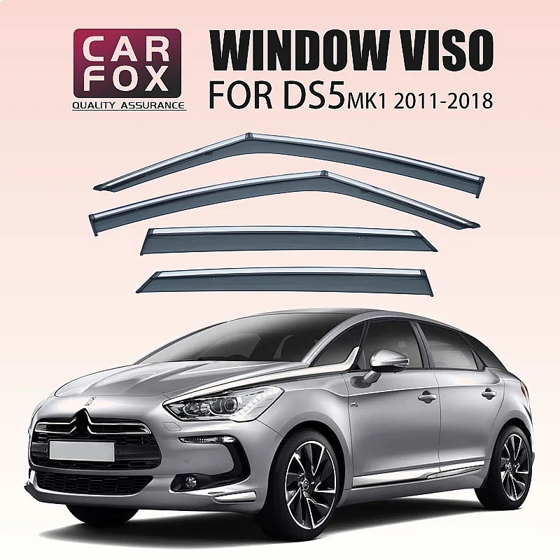 For CITROEN DS5 2011-2018 Car Window Visor Rain Sun Shade Side Shield Awning Auto Accessories
For CITROEN DS5 2011-2018 Car Window Visor Rain Sun Shade Side Shield Awning Auto Accessories