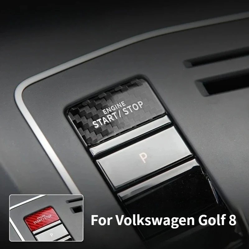For Volkswagen Golf 8 Real Dry Carbon Fiber Engine Start Stop Button cover trim 2020 - 2023 Interior Mouldings Accessories
For Volkswagen Golf 8 Real Dry Carbon Fiber Engine Start Stop Button cover trim 2020 - 2023 Interior Mouldings Accessories