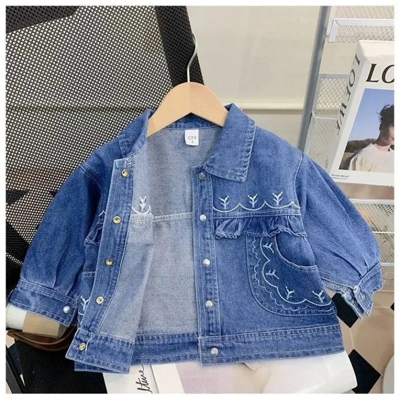 Girls Denim Jacket Spring Autumn New Stylish Kids Baby Casual Jacket Clothing children's casual coat
Girls Denim Jacket Spring Autumn New Stylish Kids Baby Casual Jacket Clothing children's casual coat