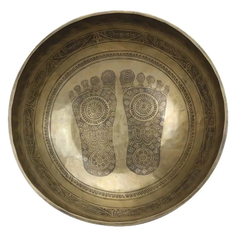 Primary color retro big foot bowl seal carving big bowl yoga earth bowl
Primary color retro big foot bowl seal carving big bowl yoga earth bowl