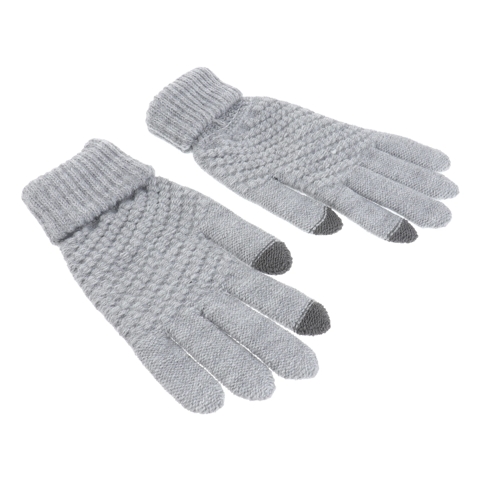Touch Screen Gloves Soft Warm Woolen Grey Knitted Mittens for Cellphone Tablet Winter Student Casual Elastic Index Finger
Touch Screen Gloves Soft Warm Woolen Grey Knitted Mittens for Cellphone Tablet Winter Student Casual Elastic Index Finger