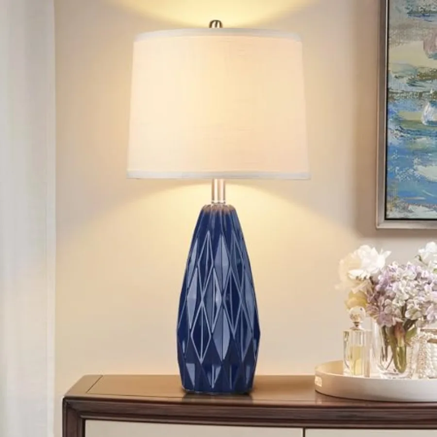 25'' Table Lamp Table Lamps Modern Ceramic Lamps for Night Stand - Dimmable Bedside Lamps for Nightstand, Bedroom Lamp for Livi
25'' Table Lamp Table Lamps Modern Ceramic Lamps for Night Stand - Dimmable Bedside Lamps for Nightstand, Bedroom Lamp for Livi