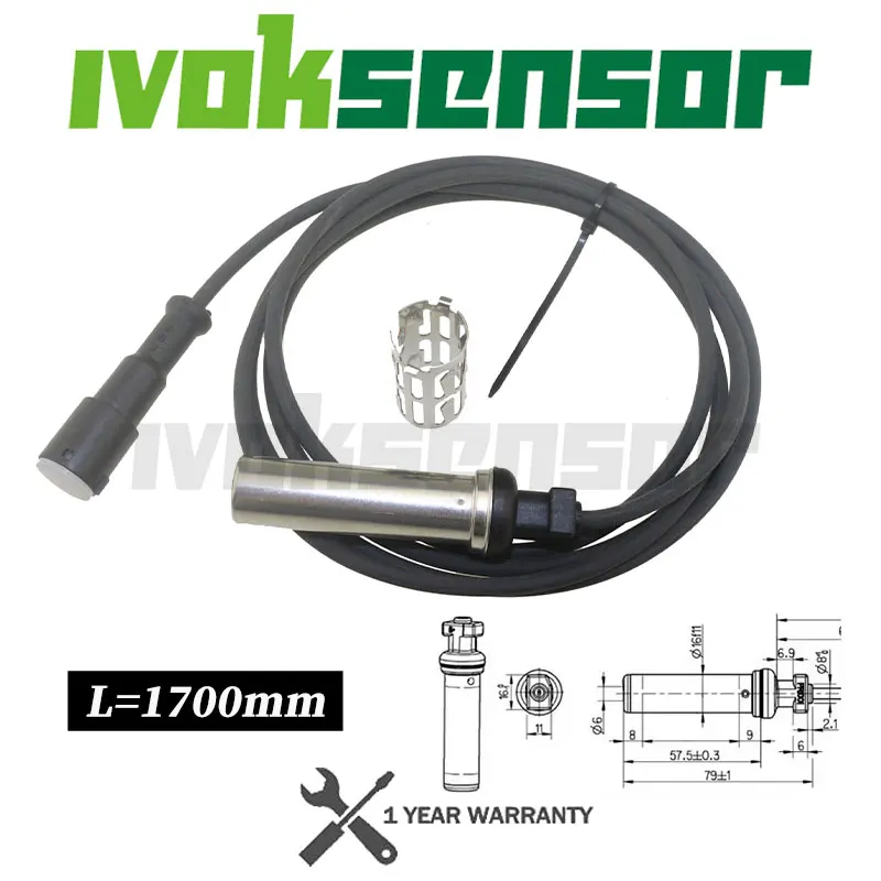 7420390737 504013848 1400071 479009 Датчик скорости колеса X600 ABS L = 177 мм для RENAULT TRUCK MAN IVECO NISSA DAF LF 45 55
7420390737 504013848 1400071 479009 Датчик скорости колеса X600 ABS L = 177 мм для RENAULT TRUCK MAN IVECO NISSA DAF LF 45 55