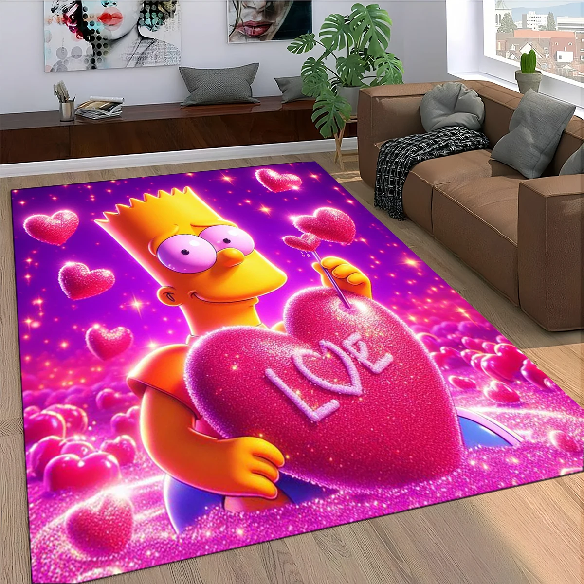27 стилей, новинка The Simpsons Love, забавный 3D коврик, ковры для гостиной, спальни, дивана, коврик для детей, нескользящий напольный коврик
27 стилей, новинка The Simpsons Love, забавный 3D коврик, ковры для гостиной, спальни, дивана, коврик для детей, нескользящий напольный коврик