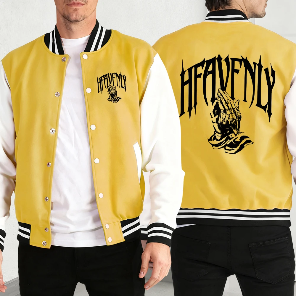 Hfavfbly Prayer Gesture с креативным принтом, мужская базовая куртка с карманами, уличная модная мужская одежда, свободная повседневная осенняя бейсбольная майка
Hfavfbly Prayer Gesture с креативным принтом, мужская базовая куртка с карманами, уличная модная мужская одежда, свободная повседневная осенняя бейсбольная майка