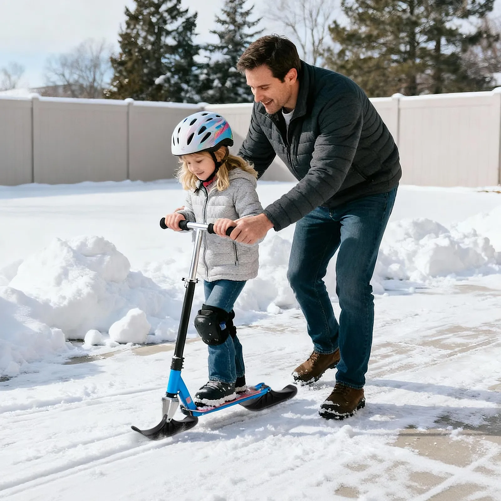 Sled Skateboard Snow Scooter Ski Attachment Durable Heavy Duty Snow Sledge Parts Outdoor Fold Scooter Use Sled Fold Skate Board
Sled Skateboard Snow Scooter Ski Attachment Durable Heavy Duty Snow Sledge Parts Outdoor Fold Scooter Use Sled Fold Skate Board