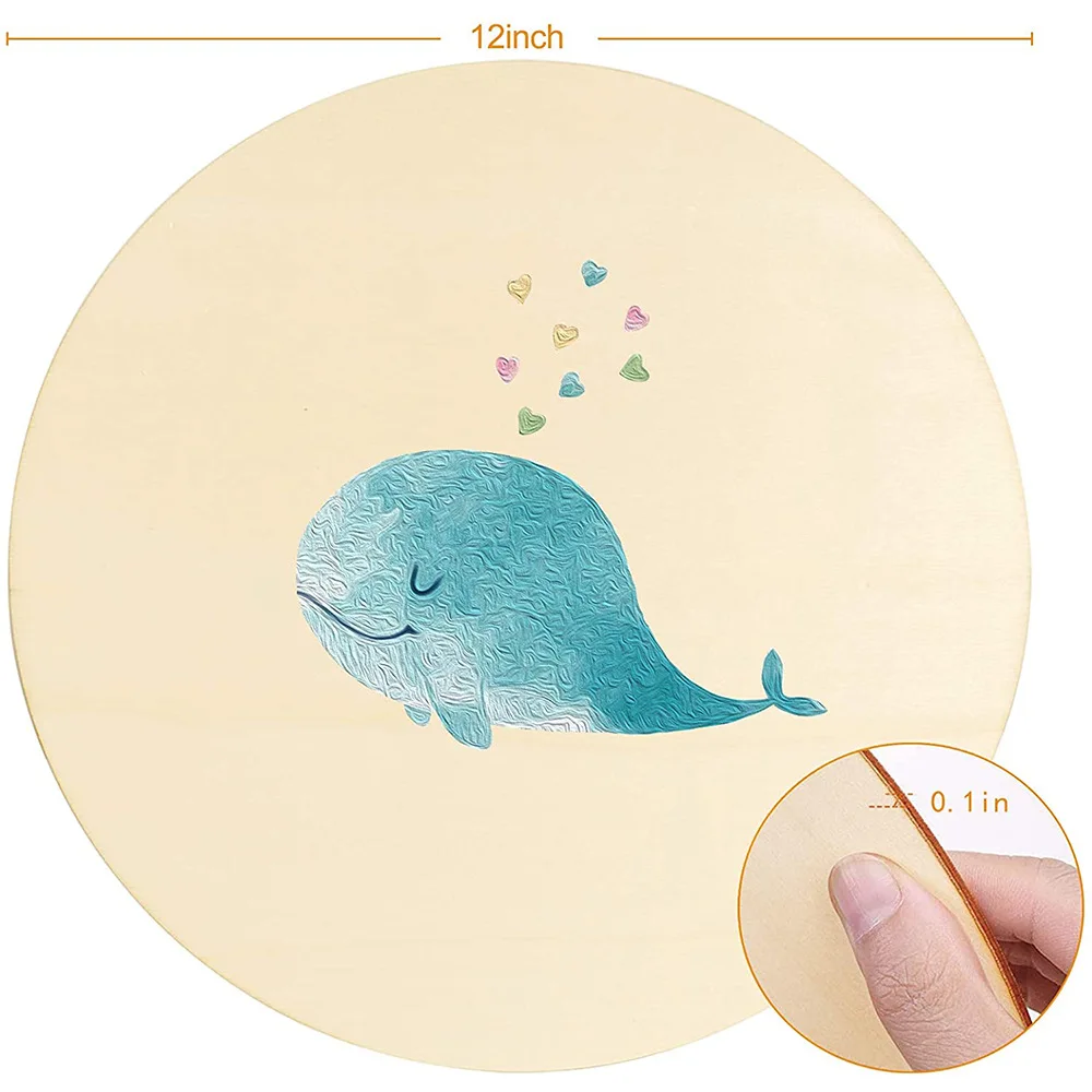 5pcs Painted Wood Round for DIY Craft kids Christmas Painting Toys Ornament Wedding Household Decoration Board
5pcs Painted Wood Round for DIY Craft kids Christmas Painting Toys Ornament Wedding Household Decoration Board