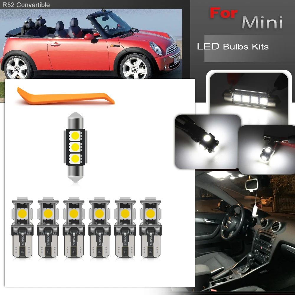 Подходит для Mini Cooper Gen1 R52 Convertible 2004 2005 2006 2007 2008 Canbus обновленная версия интерьера
Подходит для Mini Cooper Gen1 R52 Convertible 2004 2005 2006 2007 2008 Canbus обновленная версия интерьера