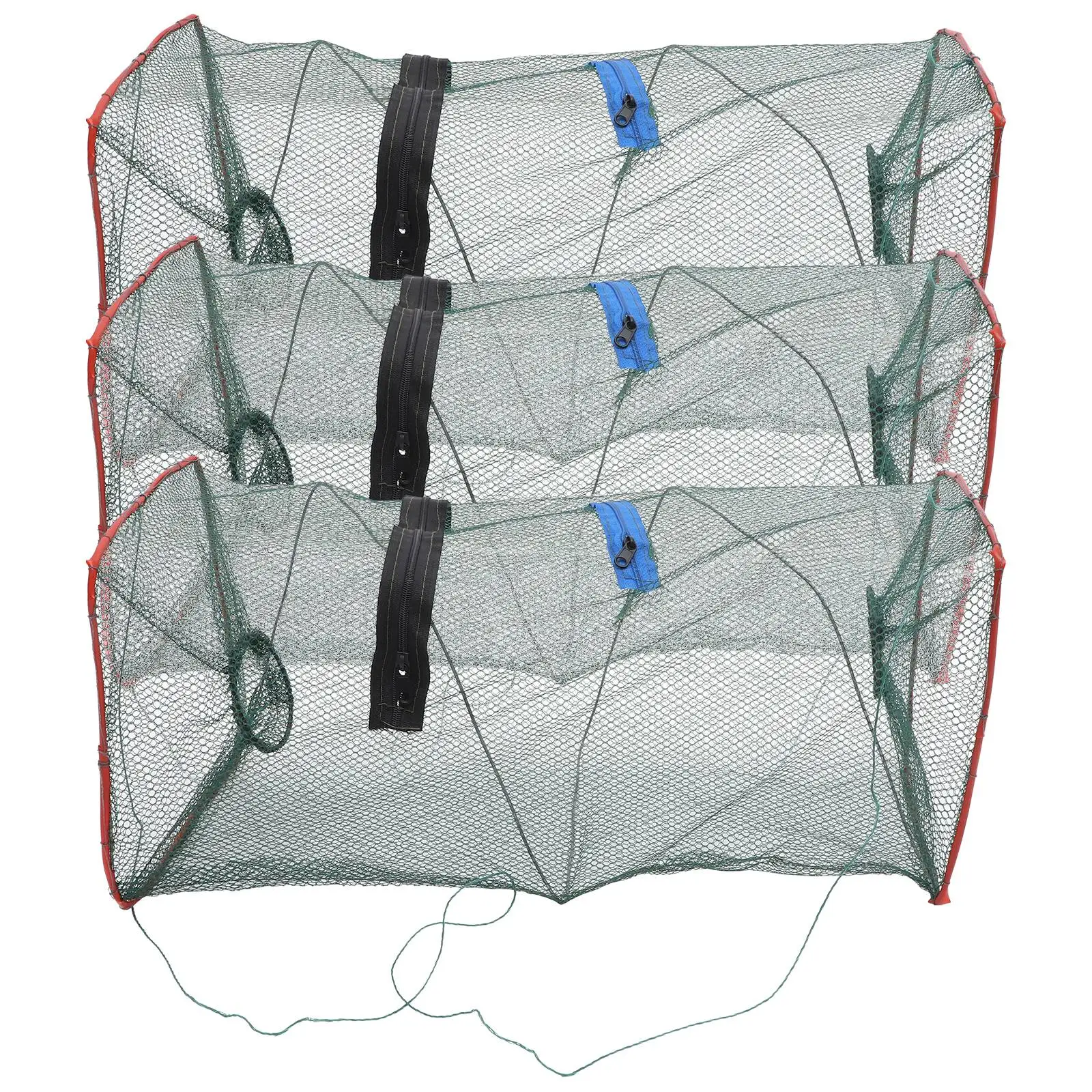 3 Pcs Bait Folding Fishing Net Trap for Minnows Cage Traps Collapsible Equipment Baby
3 Pcs Bait Folding Fishing Net Trap for Minnows Cage Traps Collapsible Equipment Baby