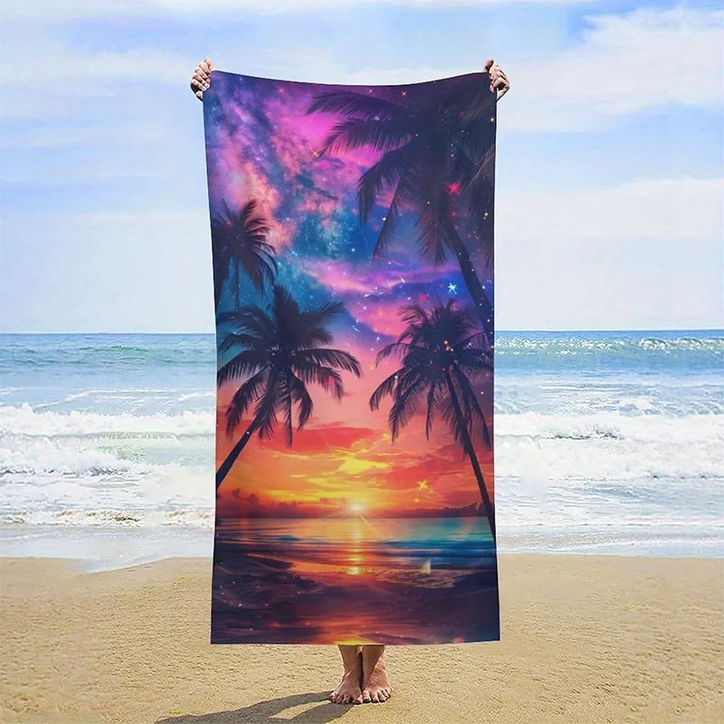 Beach Towel Palm & Sunset Beach Towel Patterned Sunscreen And Windproof Suitable For Swimming Pool Camping Travel Blanket
Beach Towel Palm & Sunset Beach Towel Patterned Sunscreen And Windproof Suitable For Swimming Pool Camping Travel Blanket