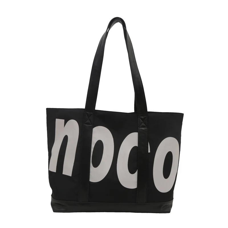 Fashion Letter Design Tote Bag Large Capacity Handbag PU Leather Shoulder Bag for Women Work Shopping Travel
Fashion Letter Design Tote Bag Large Capacity Handbag PU Leather Shoulder Bag for Women Work Shopping Travel