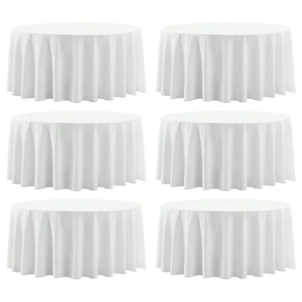 Pack White Round Tablecloths 60 , 90 , 120 Polyester Table Cloths, WrinkleFree StainResistant Washable Fabric Table Covers For
Pack White Round Tablecloths 60 , 90 , 120 Polyester Table Cloths, WrinkleFree StainResistant Washable Fabric Table Covers For
