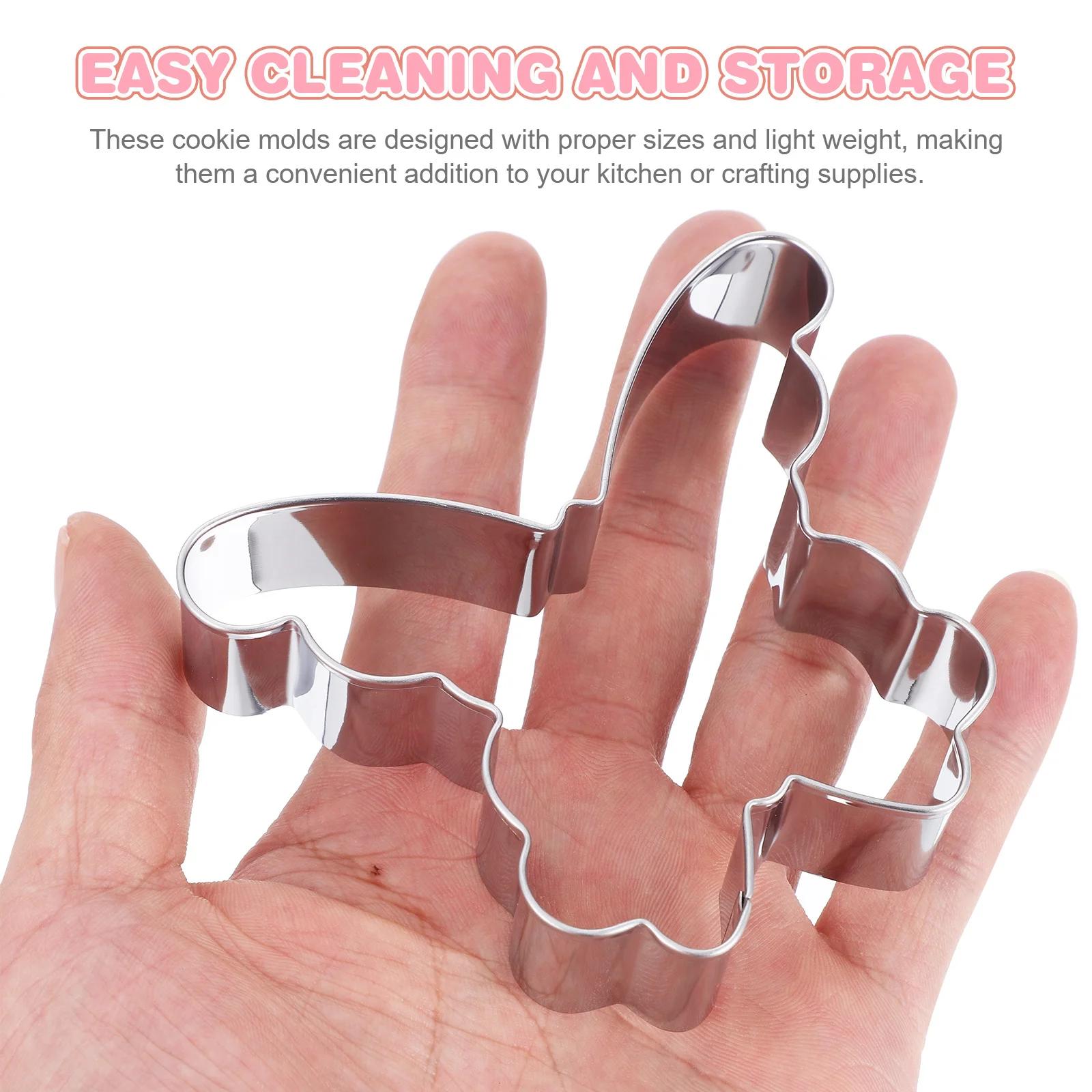 1Set Cookie Cutters Variety Shape Metal Molds Versatile Use for Baking Crafting Cookie Cutters Biscuit Mold
1Set Cookie Cutters Variety Shape Metal Molds Versatile Use for Baking Crafting Cookie Cutters Biscuit Mold