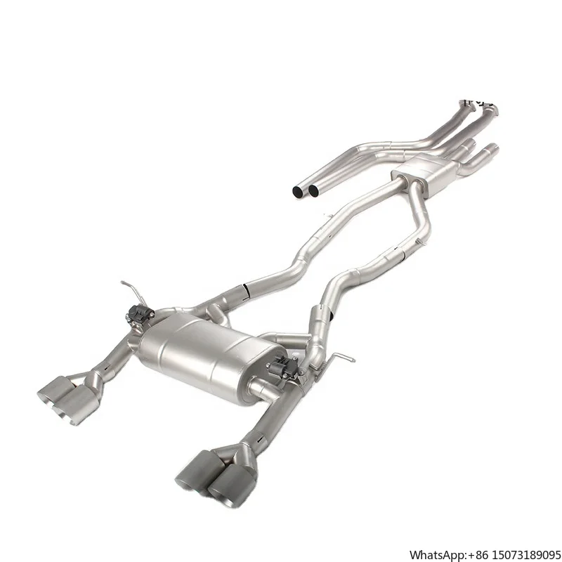 Выхлопная система Catback для M3 M4 F80 F82 3.0T 2015-2019, глушитель из нержавеющей стали 304, высокопроизводительная автомобильная выхлопная система
Выхлопная система Catback для M3 M4 F80 F82 3.0T 2015-2019, глушитель из нержавеющей стали 304, высокопроизводительная автомобильная выхлопная система