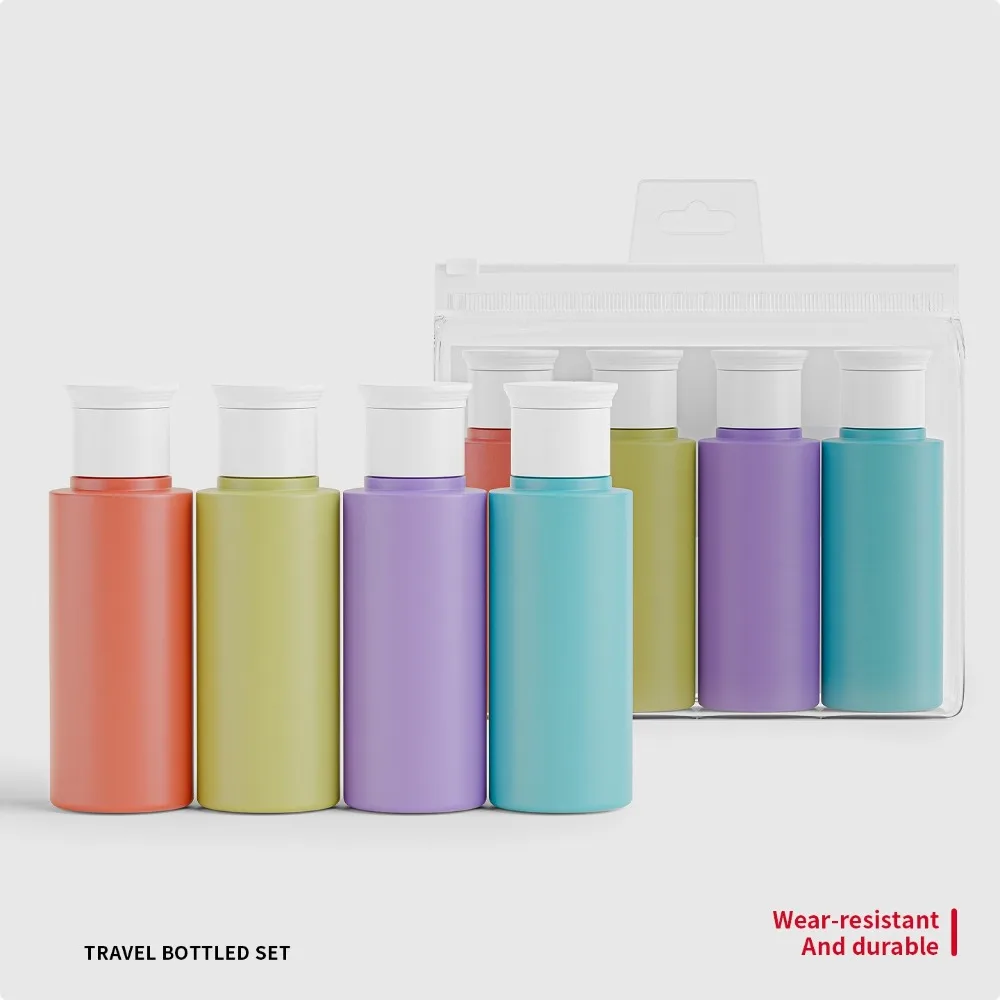 4PCS Travel Bottles Leakproof TSA Approved Refillable for Shampoo Conditioner Lotion Portable Squeeze Tubes 60ml*4
4PCS Travel Bottles Leakproof TSA Approved Refillable for Shampoo Conditioner Lotion Portable Squeeze Tubes 60ml*4