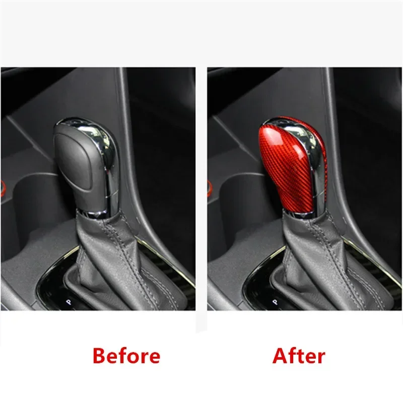 For Volkswagen Touareg Real Dry Carbon Fiber Gear Shift Knob Sticker Cover 11-2018 Interior Decoration Modification Accessories
For Volkswagen Touareg Real Dry Carbon Fiber Gear Shift Knob Sticker Cover 11-2018 Interior Decoration Modification Accessories