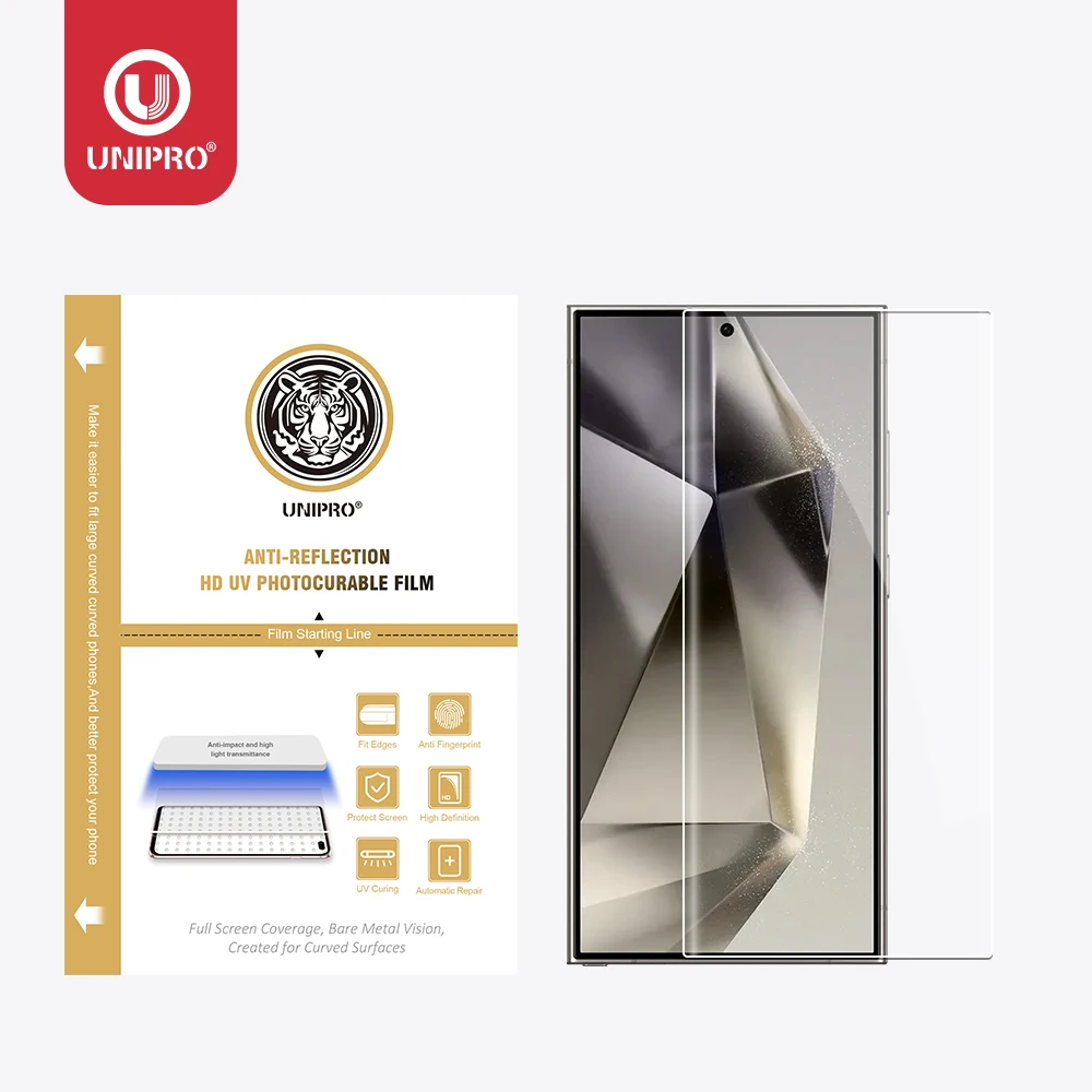 UNIPRO 50Pcs HD Soft UV Curing Hydrogel Film Screen Guard UV Glass Protector For TPU Hydrogel Screen Protector Cutting Machine
UNIPRO 50Pcs HD Soft UV Curing Hydrogel Film Screen Guard UV Glass Protector For TPU Hydrogel Screen Protector Cutting Machine