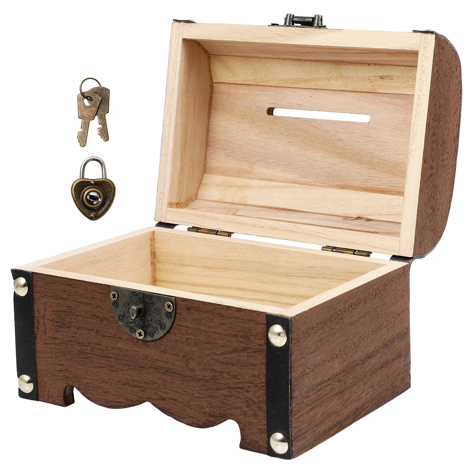 Vintage Treasure Box Wooden Money Bank With Lock Safe Cash Storage For Home Office Decoration Gift Piggy Bank Saving Case
Vintage Treasure Box Wooden Money Bank With Lock Safe Cash Storage For Home Office Decoration Gift Piggy Bank Saving Case