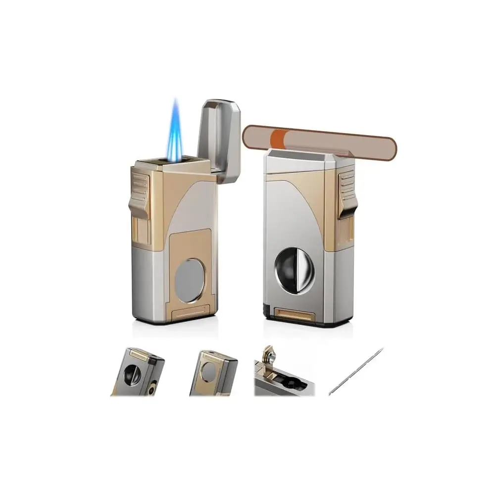 Ailexpress Recommendation - 6-in-1 Torch Lighter with Built in V & Straight Tool, Holder, Punch, Draw Enhancer Tool, Windproof T
Ailexpress Recommendation - 6-in-1 Torch Lighter with Built in V & Straight Tool, Holder, Punch, Draw Enhancer Tool, Windproof T