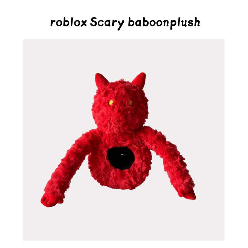 Страшная плюшевая игрушка-бубон, мягкая кукла-животное, жуткая обезьяна, ужас, игровой персонаж, коллекционный подарок для фанатов
Страшная плюшевая игрушка-бубон, мягкая кукла-животное, жуткая обезьяна, ужас, игровой персонаж, коллекционный подарок для фанатов