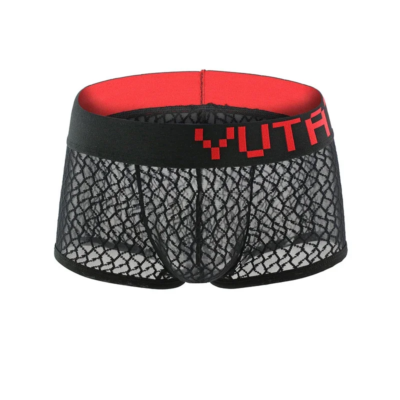 Underwear Men Boxers Mesh Breathable Perspective Boxer Shorts Summer Cool Sexy Net Transparent Men Underwear Boxershorts
Underwear Men Boxers Mesh Breathable Perspective Boxer Shorts Summer Cool Sexy Net Transparent Men Underwear Boxershorts