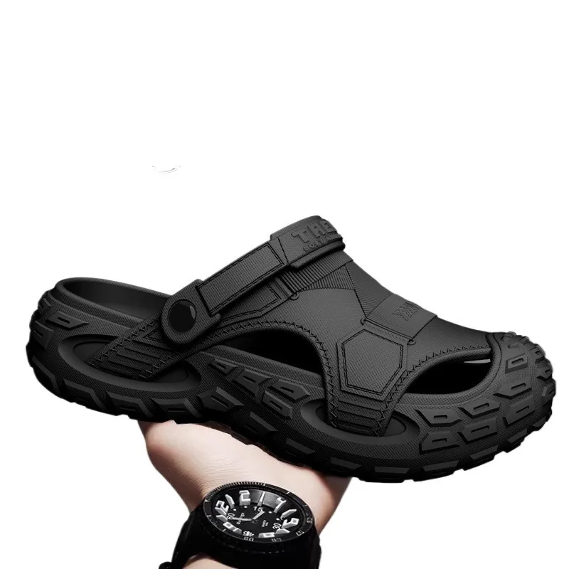 2026NEW Men's Summer EVA Closed Toe Sandals, Thick Non-Slip Sole, Adjustable Strap Dual Wear, Outdoor Beach Wading Casual Shoes
2026NEW Men's Summer EVA Closed Toe Sandals, Thick Non-Slip Sole, Adjustable Strap Dual Wear, Outdoor Beach Wading Casual Shoes
