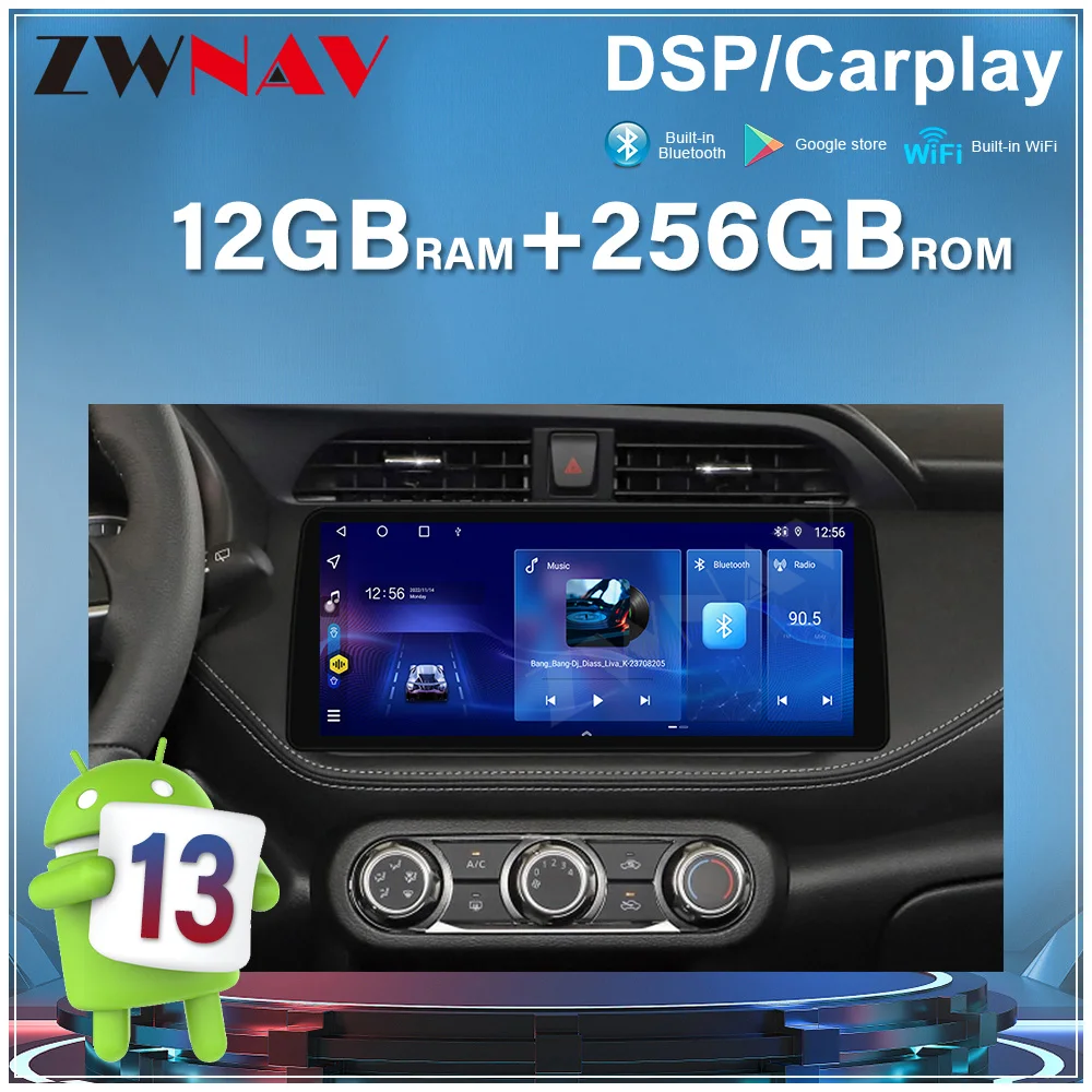 For Nissan Kicks 2017+ Android 13.0 Car Radio 12.3“ Auto Touch Screen BT5.0 Navigation Wireless GPS Stereo Multimedia Player
For Nissan Kicks 2017+ Android 13.0 Car Radio 12.3“ Auto Touch Screen BT5.0 Navigation Wireless GPS Stereo Multimedia Player