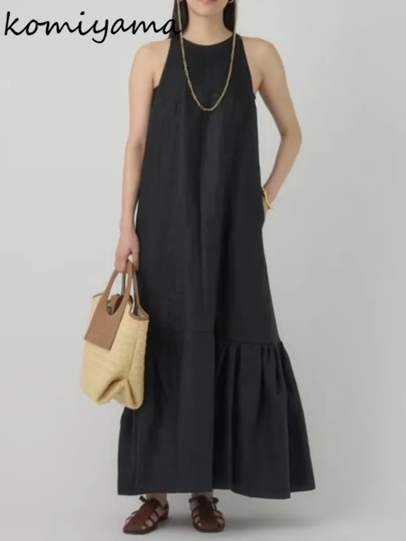 Sexy Open Back Lace-up Bow Vestidos Japan Women 2024 Dress Sleeveless Vestido Summer Dresses Elegant Double Pockets Robes
Sexy Open Back Lace-up Bow Vestidos Japan Women 2024 Dress Sleeveless Vestido Summer Dresses Elegant Double Pockets Robes