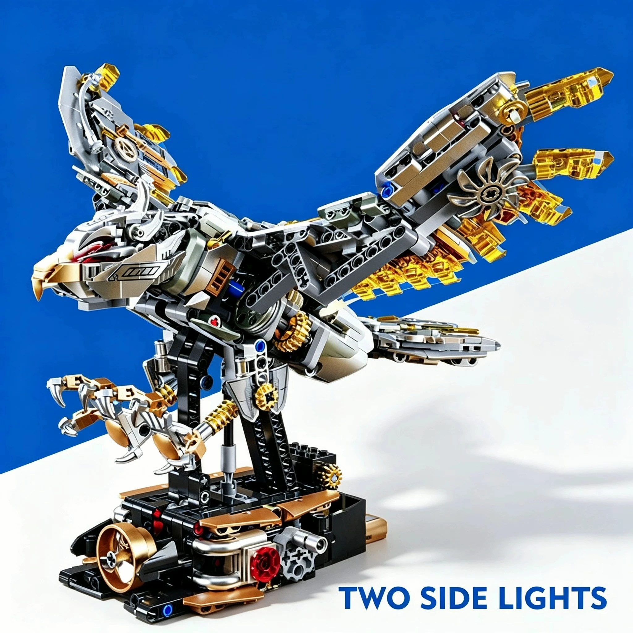 MOC Mechanical Eagle Building Set, Animal World Model Kit, Powered Motor, Technic Building Blocks, Children's Birthday Gift
MOC Mechanical Eagle Building Set, Animal World Model Kit, Powered Motor, Technic Building Blocks, Children's Birthday Gift