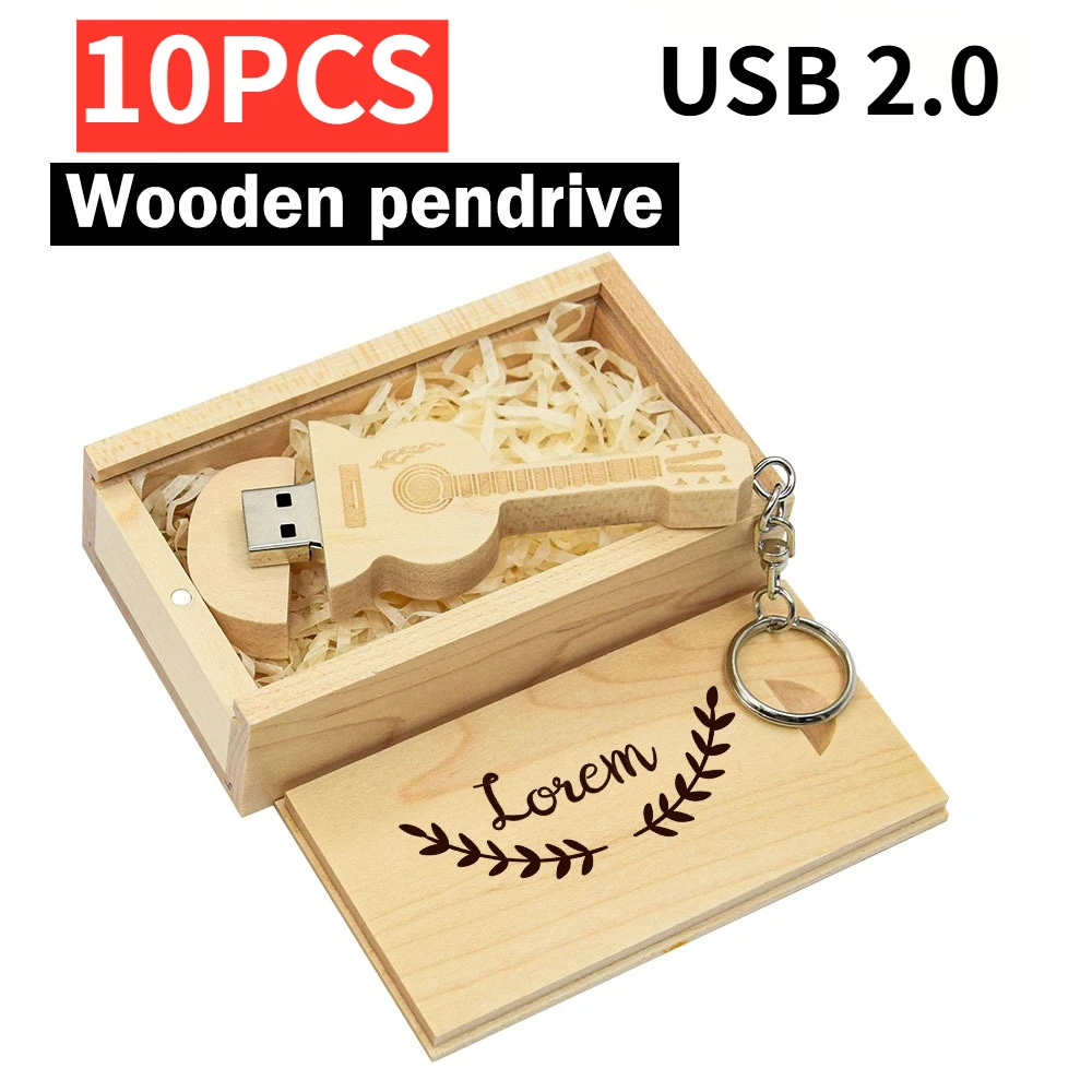 10pcs Free Logo custom wooden guitar pen drive usb flash drive memory Stick pendrive 4GB 16GB 32GB 64GB 128GB Cle usb 2.0
10pcs Free Logo custom wooden guitar pen drive usb flash drive memory Stick pendrive 4GB 16GB 32GB 64GB 128GB Cle usb 2.0