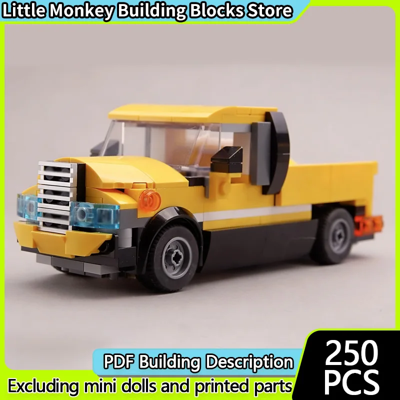 Speed Racing Car Model MOC Building Bricks Retro Pickup Truck Modular Technology Children Holiday Gifts Assemble Toys Suit
Speed Racing Car Model MOC Building Bricks Retro Pickup Truck Modular Technology Children Holiday Gifts Assemble Toys Suit