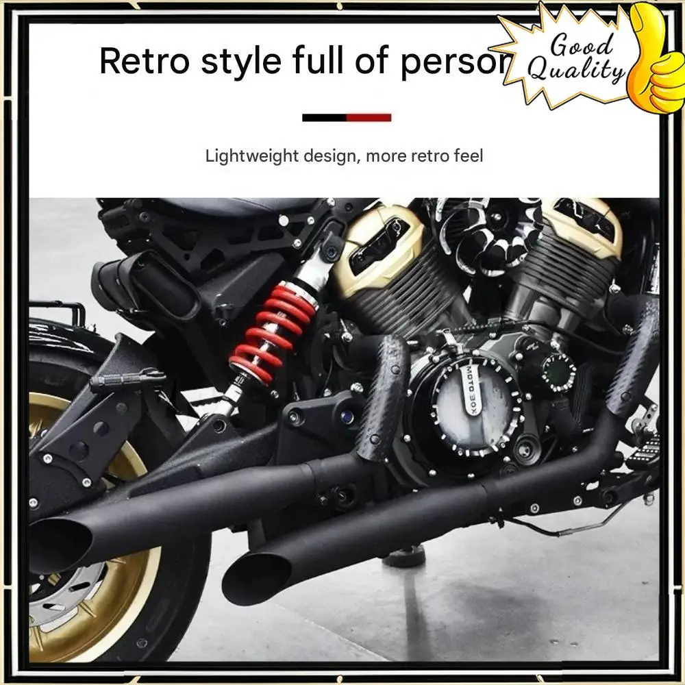Good Quality For BENDA ChinchiIIa 500 VH exhaust pipe full section right side dual outlet sound wave low-pitched accessories
Good Quality For BENDA ChinchiIIa 500 VH exhaust pipe full section right side dual outlet sound wave low-pitched accessories