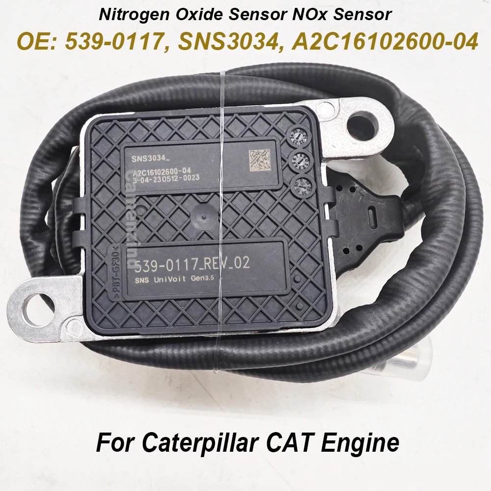 5390117 539-0117 A2C16102600-04 SNS3034 Nitrogen Oxygen Nox Sensor 24V For CAT Caterpillar Excavators Accessories High Quality
5390117 539-0117 A2C16102600-04 SNS3034 Nitrogen Oxygen Nox Sensor 24V For CAT Caterpillar Excavators Accessories High Quality