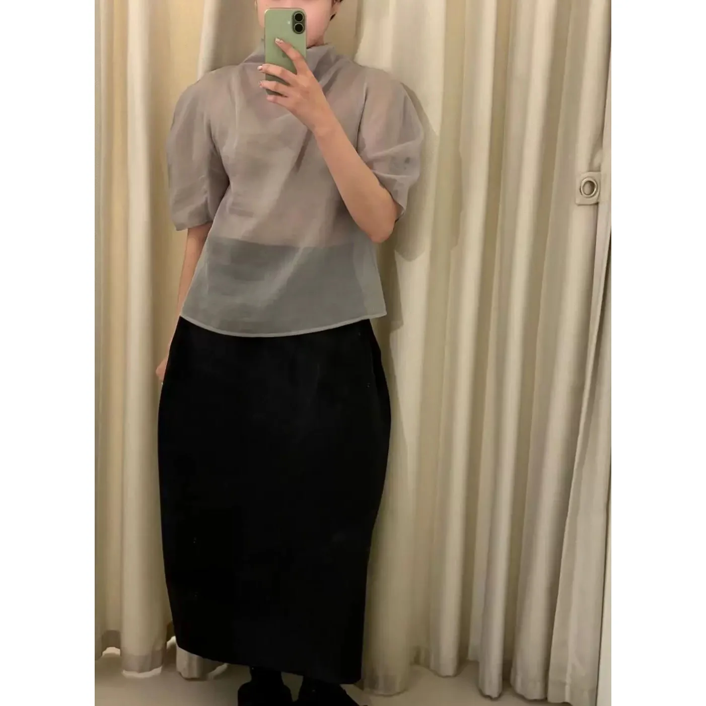 Amoento Spring Summer 2026 New Style Loose Fit Shirt with Sash Korean Style Polyester Short Sleeve Men's Shirt
Amoento Spring Summer 2026 New Style Loose Fit Shirt with Sash Korean Style Polyester Short Sleeve Men's Shirt