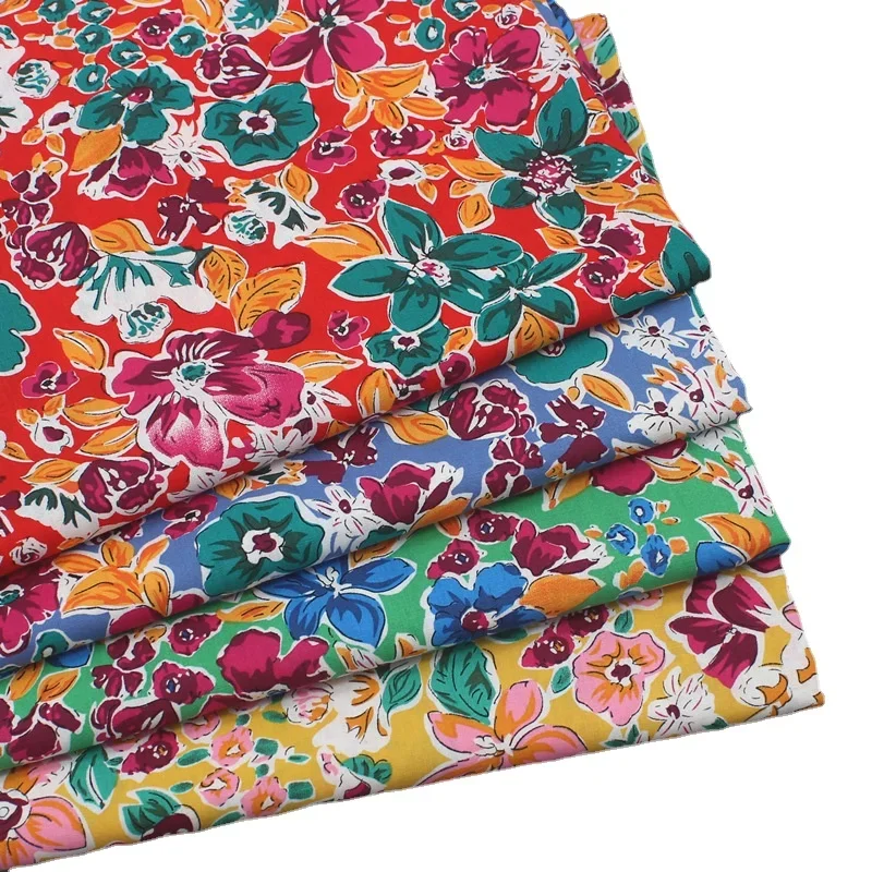 145x50cm Bright Rural Style All Cotton Printed Floral Fabric, Women's and Children's Dress Fabric Handmade Clothing Sewing Cloth
145x50cm Bright Rural Style All Cotton Printed Floral Fabric, Women's and Children's Dress Fabric Handmade Clothing Sewing Cloth